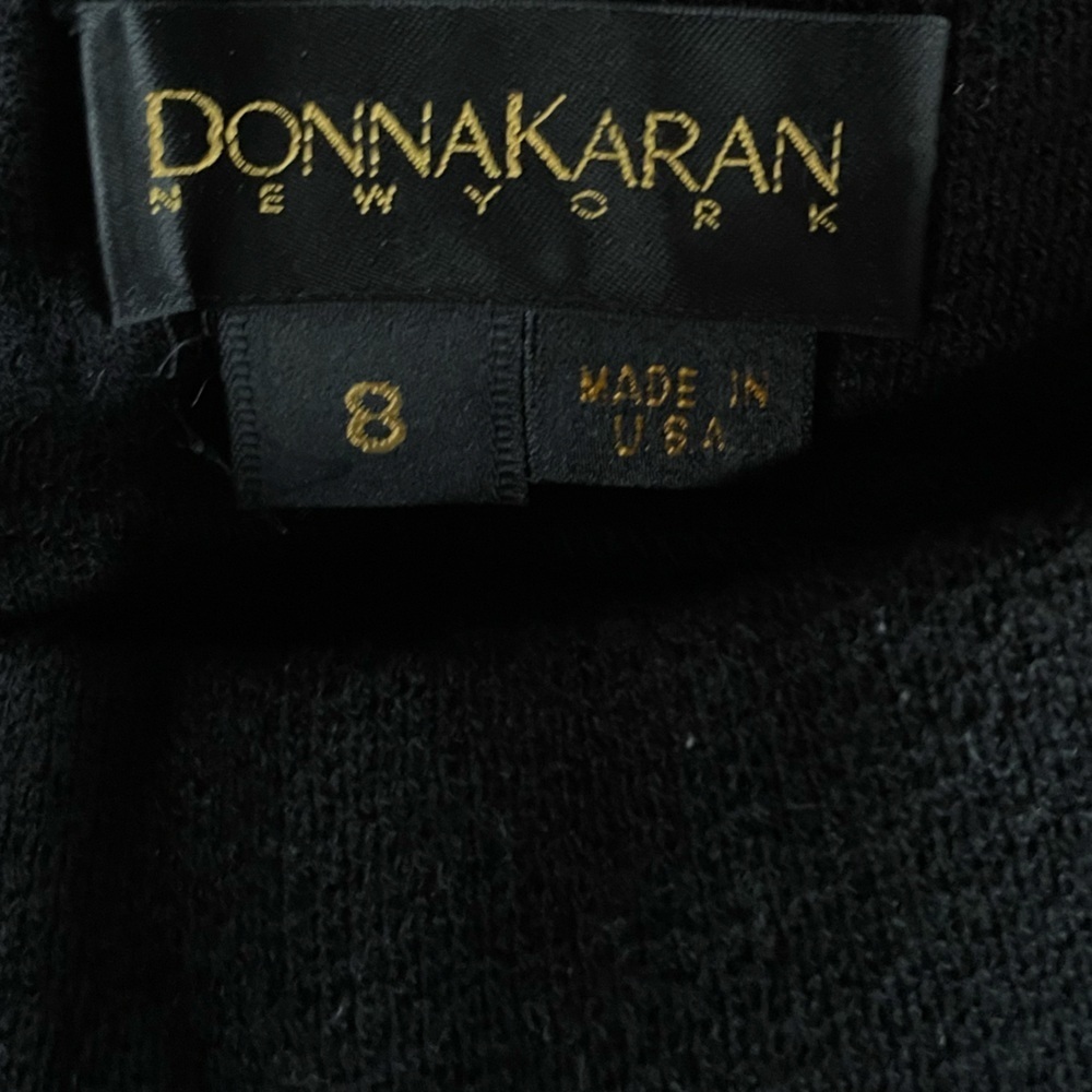 Vintage 80s Wool Donna Karen New York Skirt US 8 NWT Deadstock - Picture 4 of 8